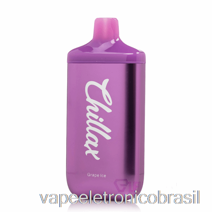 Vape Vaporesso Chillax 9000 Gelo De Uva Descartável